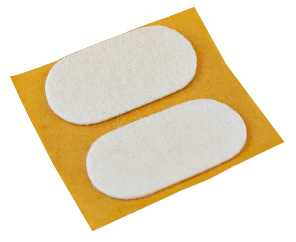 Tampons en feutre TUNZE 38 x 19 mm (1,5 x 0,8 po), 2 pcs.